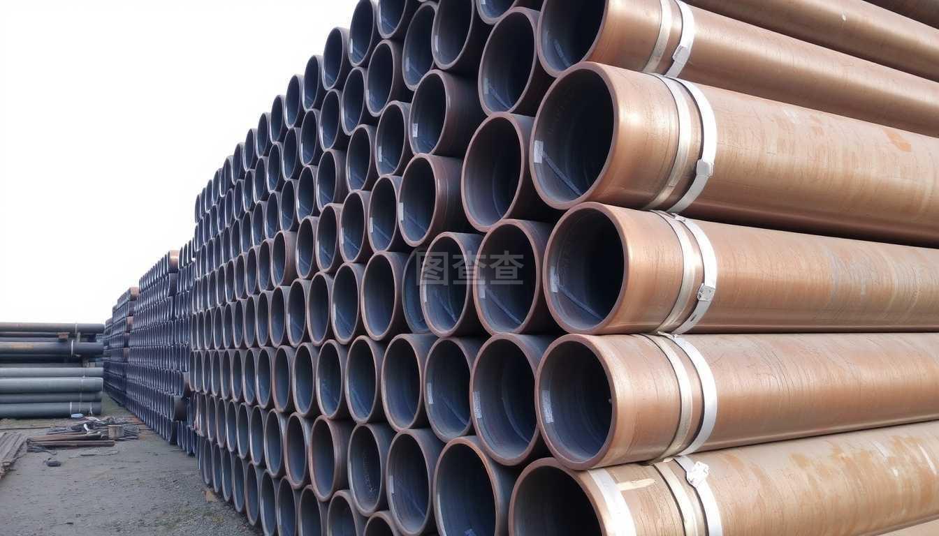 一堆钢管 从生产到应用的全景解读